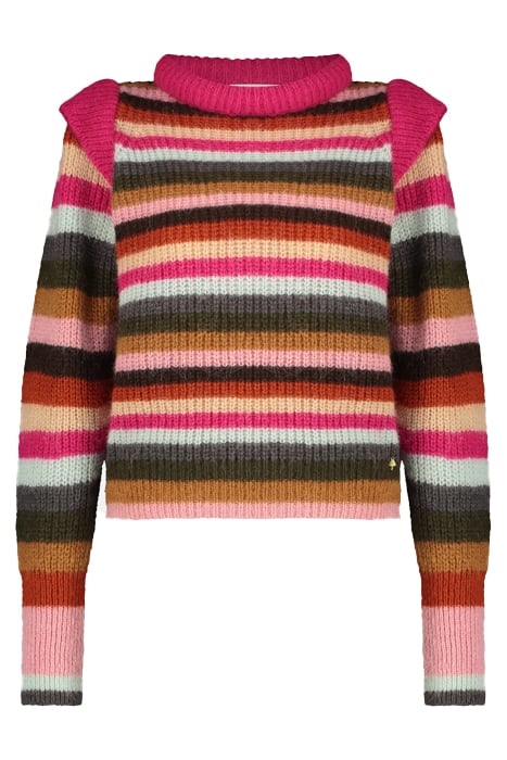 RAINBOW PULLOVER MOUNTAIN GREEN/ORANG 4