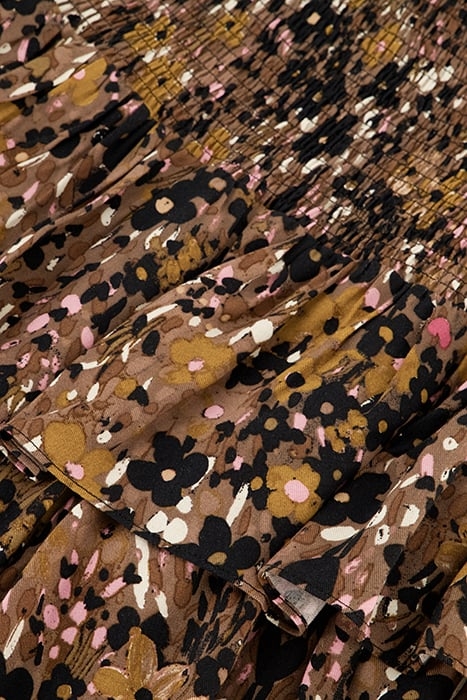 MARY TESS SKIRT CLASSY CAMEL/BLACK 5