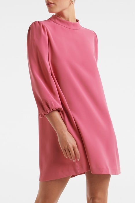 JENNA 3/4 SLEEVE SHIFT DRESS RASPBERRY JELLY 5