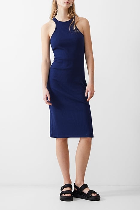 RIB RACER DRESS MIDI DK NAVY 2