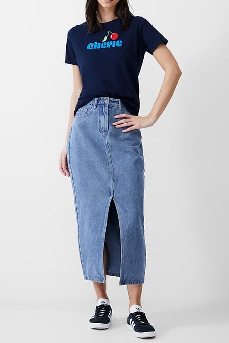 DENIM MIDI SKIRT VINTAGE 1