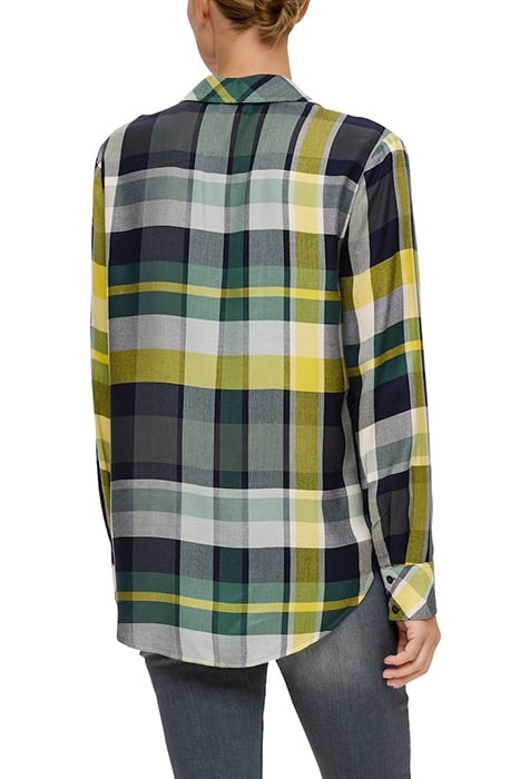 S.OLIVER RLW BLOUSES BLUE GREEN 2