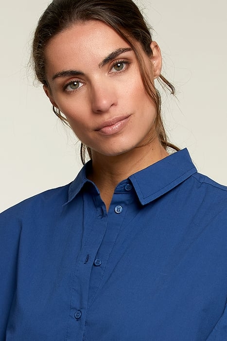 BLUE BALLOON SLEEVES SHIRT 5