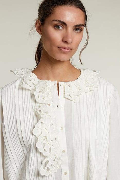 OFF WHITE LACE SHIRT 4