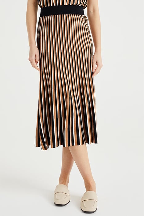 SKIRT MEDIUM LENGTH BLACK 1