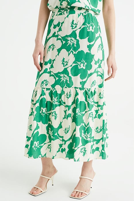 SKIRT MEDIUM LENGTH MULTI-COLOURED 1