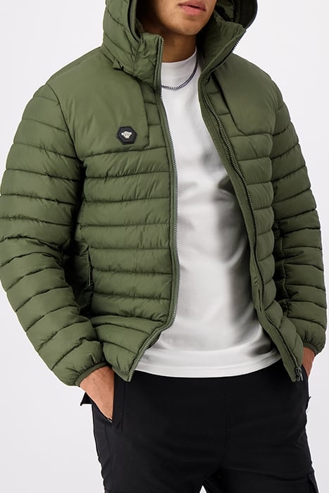 BORIS PUFFER JACKET GREEN 1