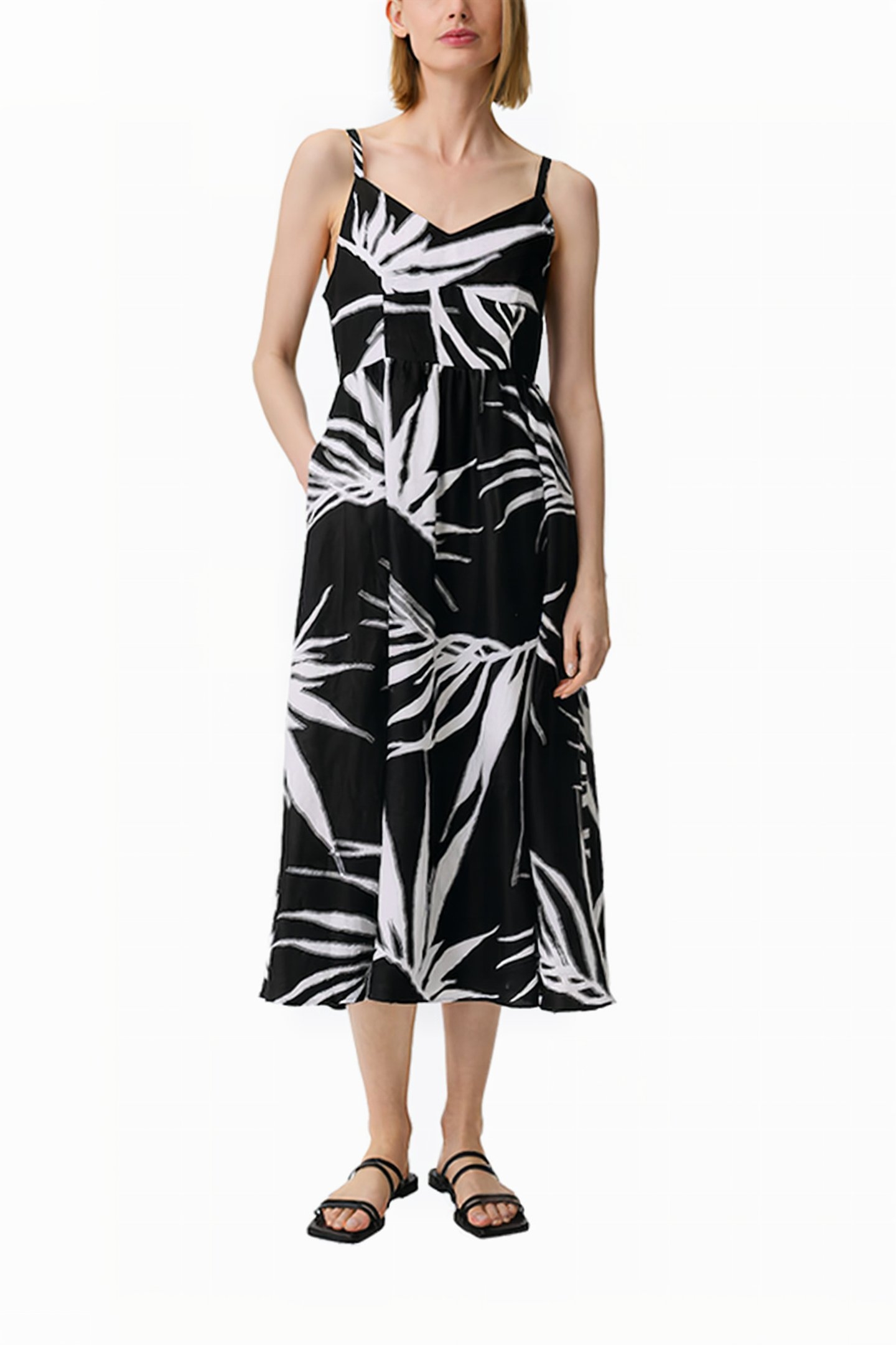 COMMA DRESSES GREY/BLACK 4