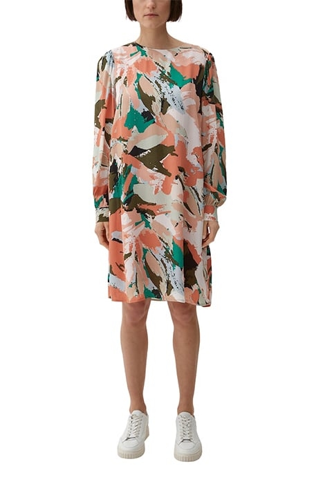 S.OLIVER DRESSES ORANGE 1