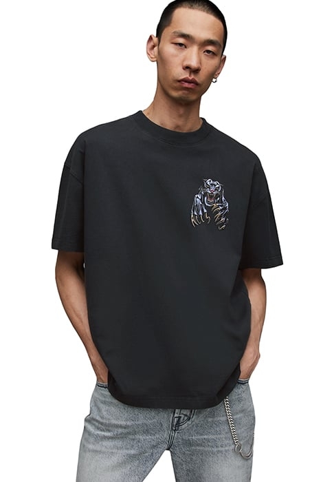 BEAST SS CREW WASHED BLACK 1