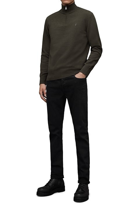 KILBURN ZIP FUNNEL DARK IVY GREEN 3