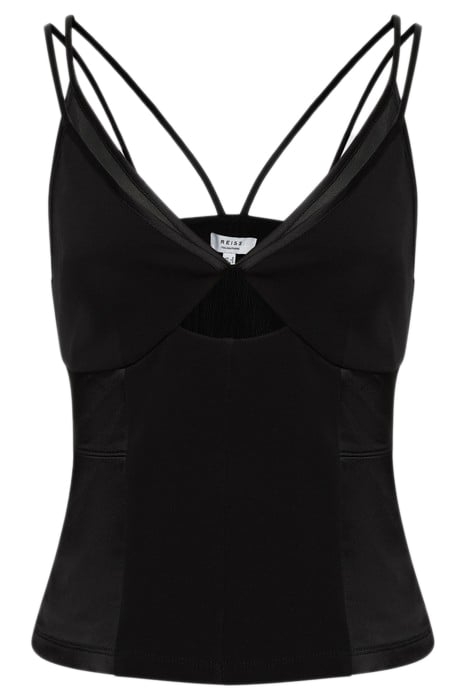 ELLEN-MESH CONTRAST STRAP BLACK 4