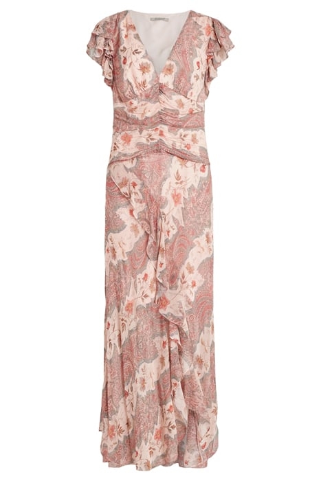 BREA CASCADE DRESS CLAY PINK 3