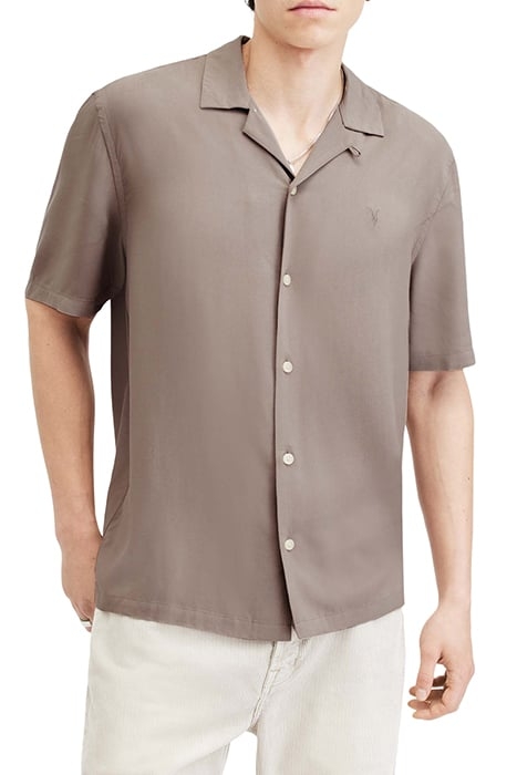 VENICE SS SHIRT CHESTNUT BROWN 1
