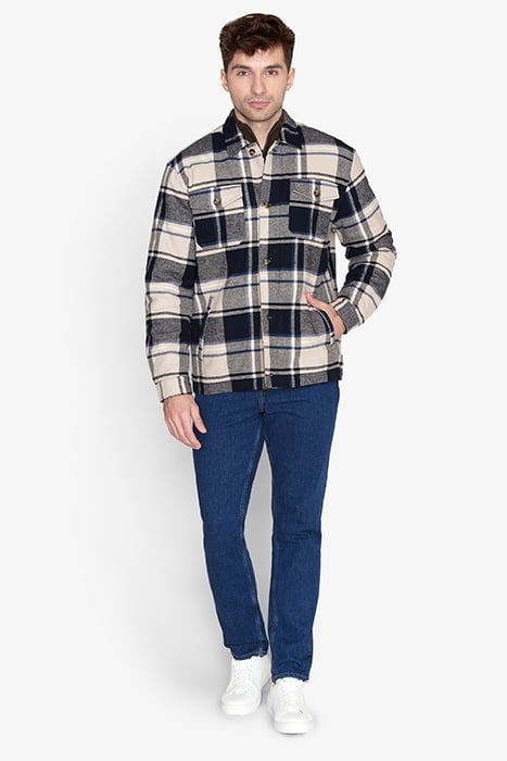 SIJESSE QUILT CHECK DEEP MARINE 3