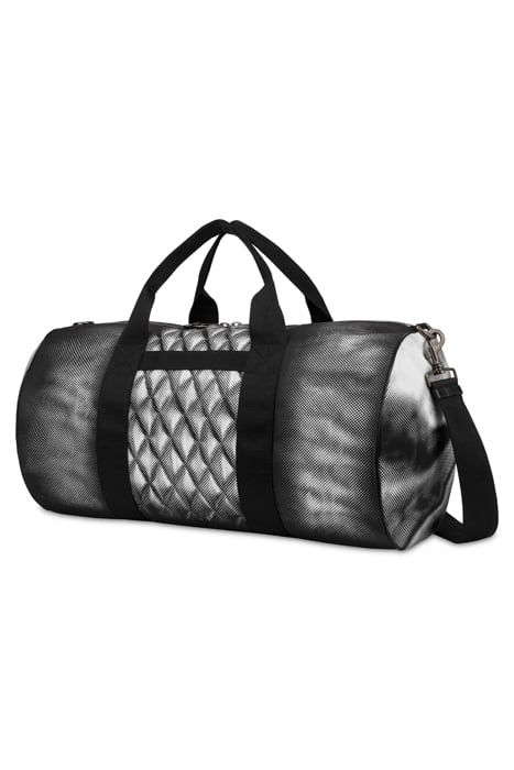 LARGE SHADOWS & SQUIGGLES TRAVEL BAG BLACK 2