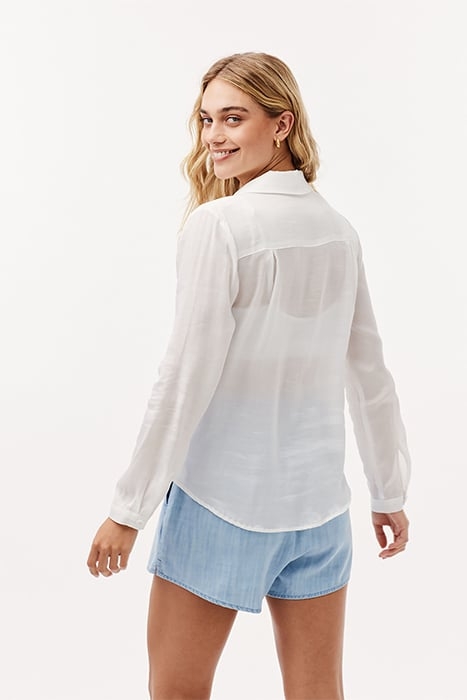 NOTCH COLLAR POCKET BUTTON DOWN WHITE 2