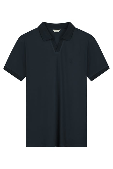 DS_BOWIE V-NECK POLO DK. NAVY 3