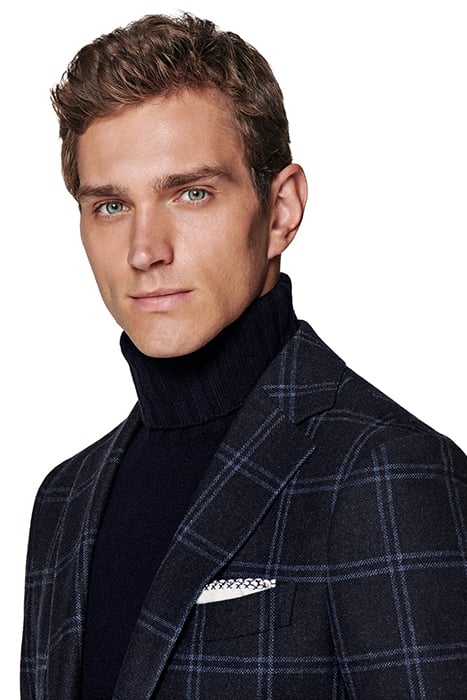 JACKET-NAVY-CHECK NAVY 6