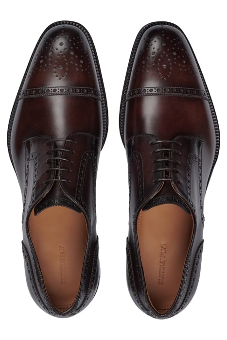 LEATHER-BROGUEDERBY-BROWN BROWN 5