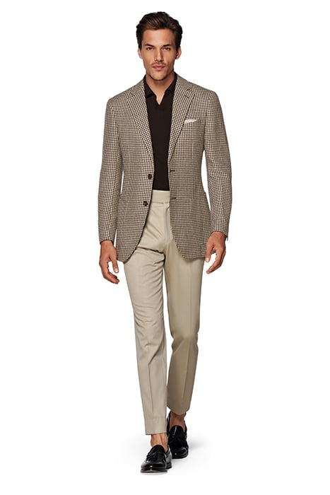 JACKET-BROWN-HOUNDSTOOTH DARK BROWN 3