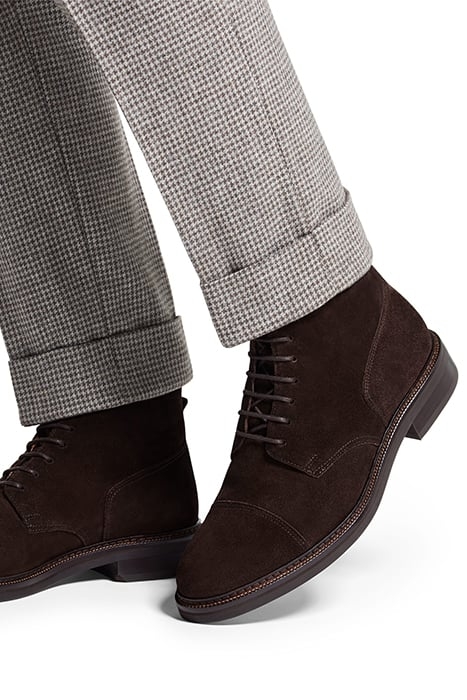 SUEDE-LACEDBOOT-D.BROWN BROWN 3