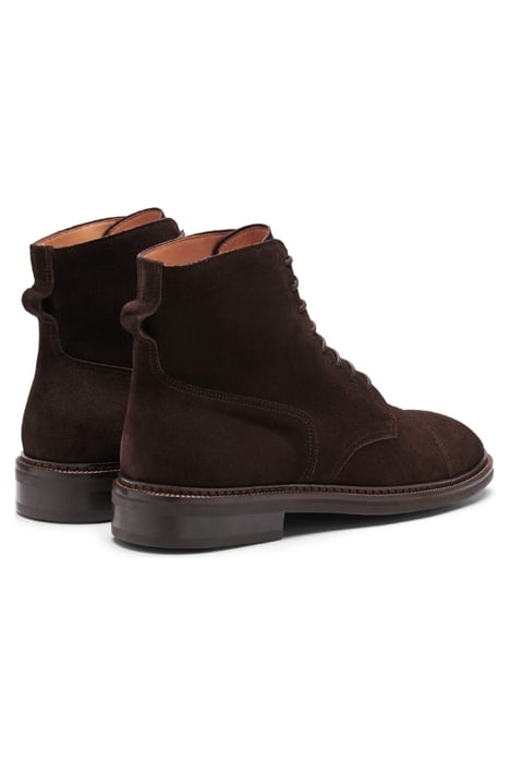 SUEDE-LACEDBOOT-D.BROWN BROWN 8