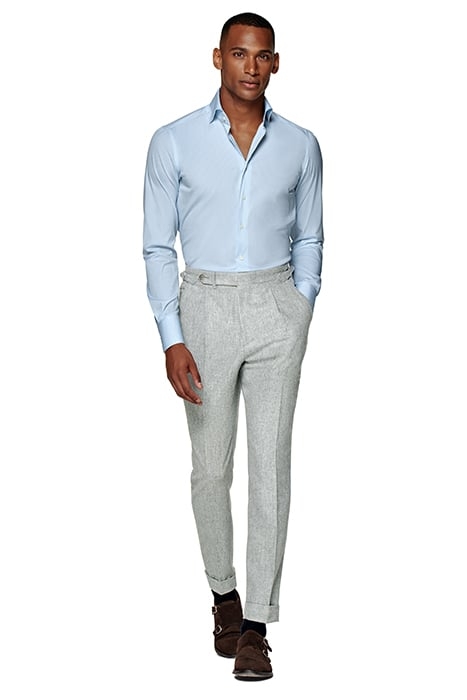 LUXURY STRETCH L. BLUE STRIPE LIGHT BLUE 2