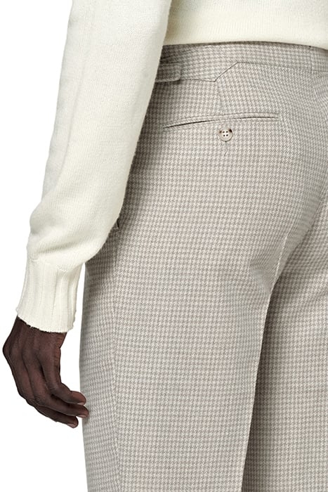 SOHO - SAND HOUNDSTOOTH LIGHT BROWN 7