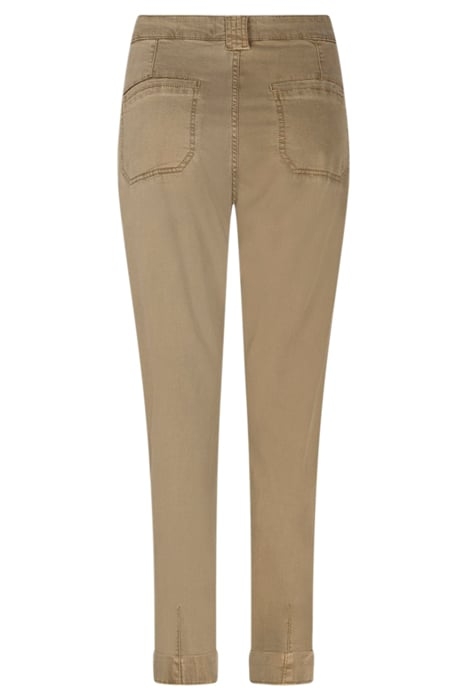 TROUSER WOVEN LONG COVERT GREEN 4