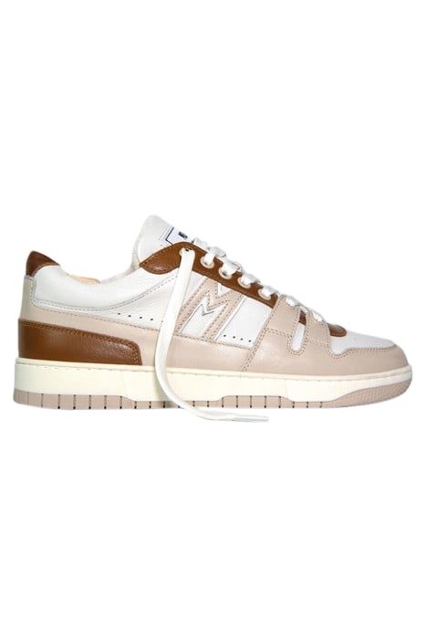 THE BROOKLYN M WHITE/COGNAC 1