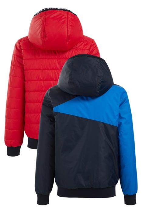 JACKET REVERSIBLE BOMBER BRIGHT RED 5