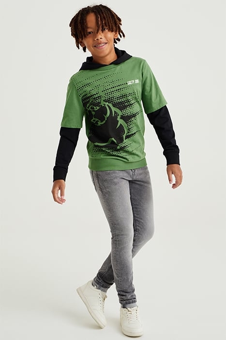 T-SHIRT OLIVE GREEN 1