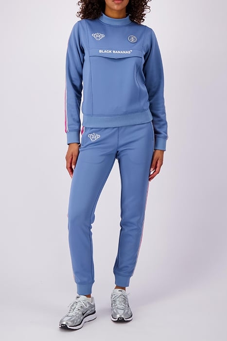 MIAMI TAPED TRACKPANTS BLUE 2