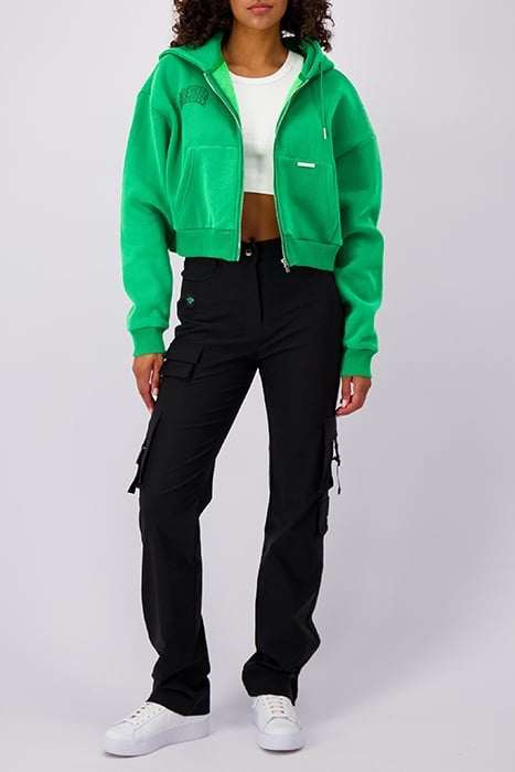 ARCH ZIPPED HOODY GREEN 3