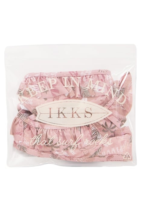 GIRLS’ PINK SURF-ROCK PRINT BIKINI 6