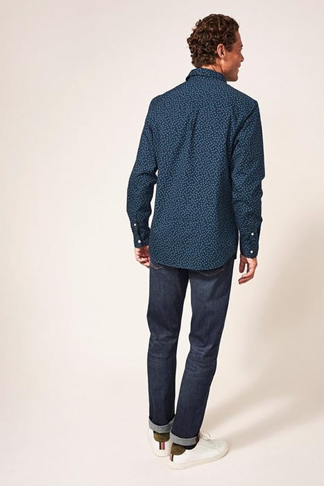 PARTY GEO PRINTED SHIRT DARK NAVY 3