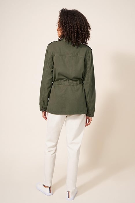 SADIE JACKET KHAKI GREEN 3