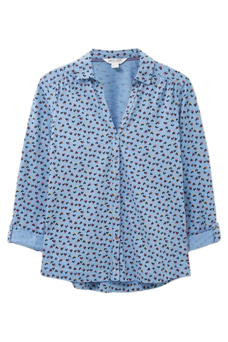 ANNIE JERSEY SHIRT TEAL 3