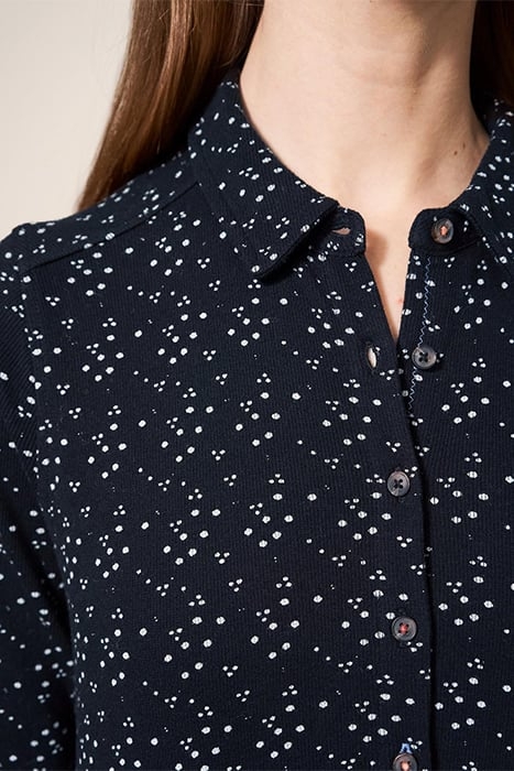 EVERLY RIB JERSEY SHIRT DRE BLACK 5