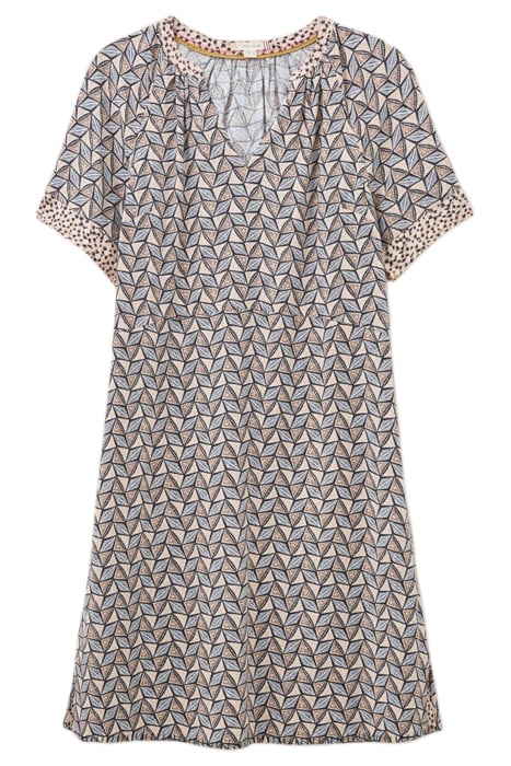 CORA LINEN BLEND DRE NATURAL 3