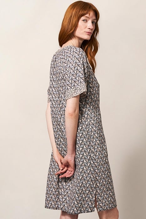 CORA LINEN BLEND DRE NATURAL 2