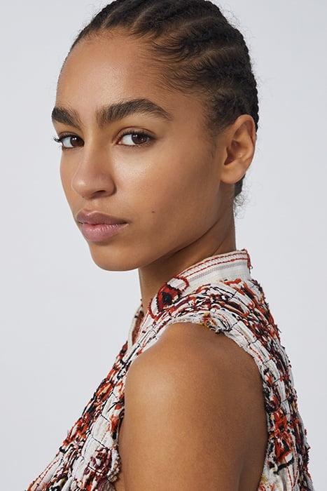 TAVA TANK TOP IN MULTICO ORANGE 5