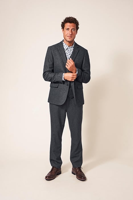 HEATH WAISTCOAT CHARCOAL GREY 3