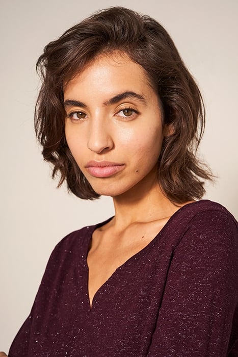 NELLY SPARKLE TEE DARK PLUM 4