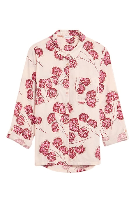 SOPHIE COTTON SHIRT IVORY PRINTED 3