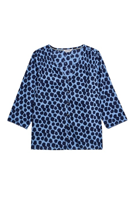 RAE COTTON TOP BLUE PRINTED 3