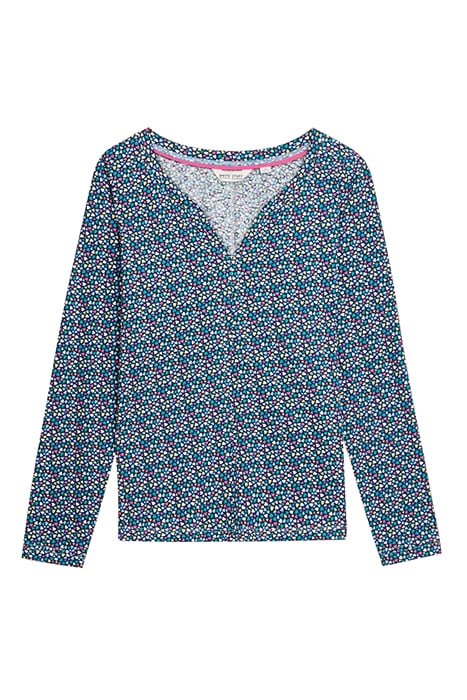 NELLY TEE BLUE PRINTED 2