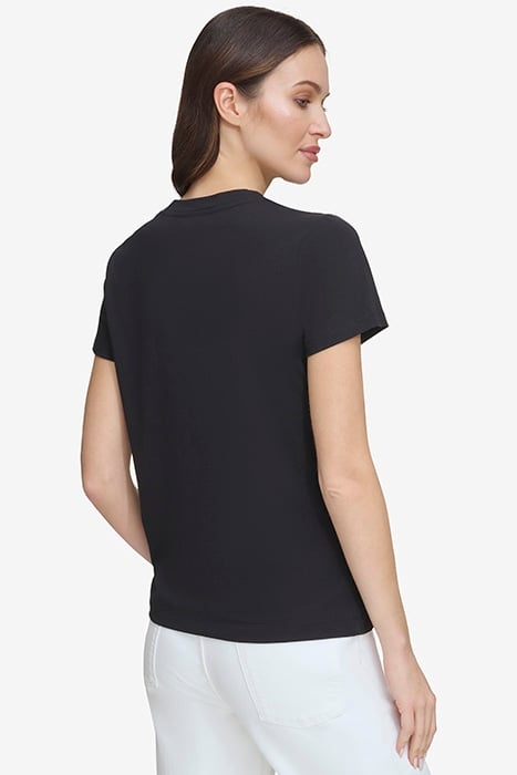 S/S SOHO LOGO T SHRT BLACK 2