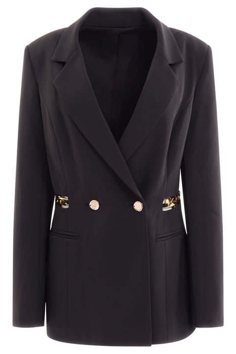AMBER BLAZER JET BLACK 1